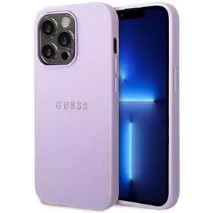 Tok Guess GUHCP14XPSASBPU iPhone 14 Pro Max 6, 7" purple Saffiano Strap (GUHCP14XPSASBPU) kép