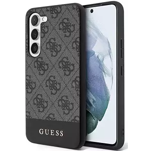 Tok Guess Samsung Galaxy S23+ black hardcase 4G Stripe Collection (GUHCS23MG4GLGR) kép