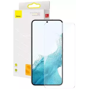 TEMPERED KIJELZŐVÉDŐ FÓLIA Tempered Glass Baseus Screen Protector for Samsung S23 (6932172632717) kép