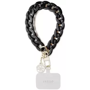 medál Guess GUOUCBMC4MK Universal Big Hand Strap black Acrylic 4G Charm (GUOUCBMC4MK) kép