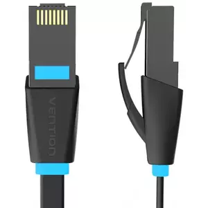 Kábel Vention Flat UTP Category 6 Network Cable IBJBN 15m Black kép