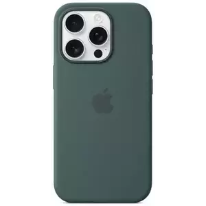 Tok Apple iPhone 16 Pro Silicone Case with MS - Lake Green kép