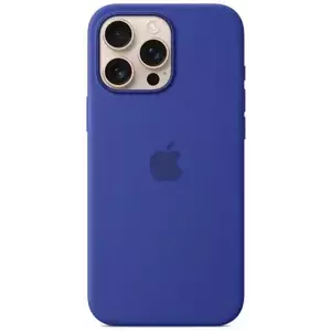 Tok Apple iPhone 16 Pro Max Silicone Case with MS - Ultramarine kép