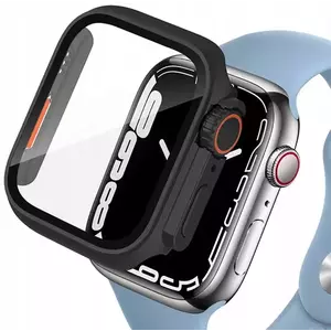 Tok TECH-PROTECT DEFENSE360 APPLE WATCH 10 (46MM) BLACK/ORANGE (5906302376568) kép