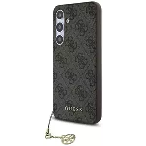 Tok Guess GUHCS24FEGF4GBR S24 FE S721 brown hardcase 4G Charms Collection (GUHCS24FEGF4GBR) kép