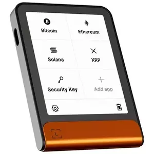 Hardver pénztárca Ledger Flex Bitcoin Orange Crypto Hardware Wallet (LEDGERFLEXBTC) kép