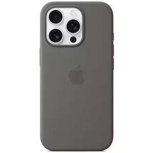 Tok Apple iPhone 16 Pro Silicone Case with MS - Stone Gray kép