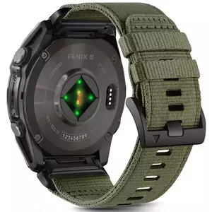 Óraszíj TECH-PROTECT NYLON CLASSIC GARMIN FENIX 5X / 5X PLUS / 6X / 6X PRO / 7X / 8 (51 MM) OLIVE GREEN (5906302376759) kép