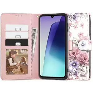 Tok TECH-PROTECT WALLET XIAOMI REDMI 14C / POCO C75 BLOSSOM FLOWER (5906302380077) kép