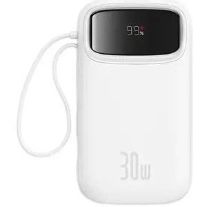 Töltő Baseus Powerbank QPow 2 20000mAh 30W 2xUSB-C (white) kép