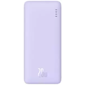 Töltő Baseus Airpow 10000mAh 20W Powerbank (purple) kép