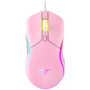 Játékegér Havit MS1029 wired gaming mouse (pink) kép