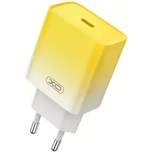 Töltő XO Wall charger CE18, USB-C, PD30W (yellow) kép