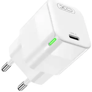 Töltő Wall charger XO CE06, 30W, USB-C (white) kép