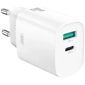 Töltő XO Wall charger CE30, 30W, 1x USB-C, 1x USB-A kép