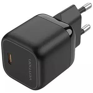 Töltő Vention FAKB0-EU USB-C GaN 30W power charger (black) kép