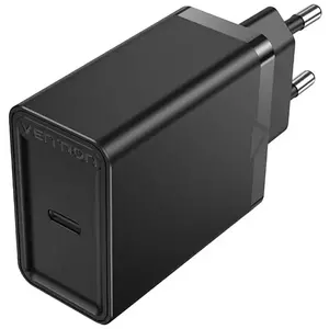 Töltő Vention FAIB0-EU USB-C 30W wall charger (black) kép