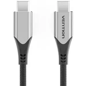 Kábel Vention USB-C to USB-C 60W cable TAAHD 0.5m (gray) kép