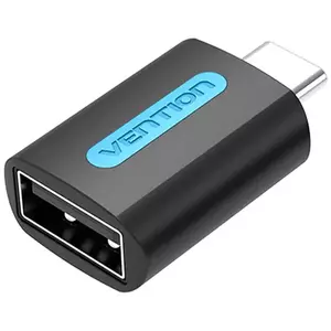 Redukció Vention USB Adapter CDTB0, USB-C male to USB 2.0 female (black) kép