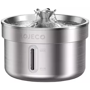 Rojeco Stainless steel fountain / drinker for dog and cat 2l kép