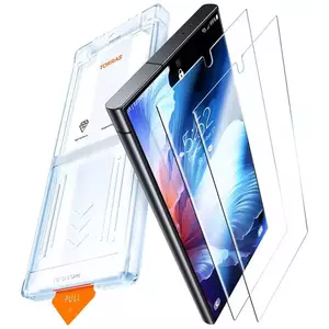 TEMPERED KIJELZŐVÉDŐ FÓLIA Torras Install Master protective glass for Samsung S24 Ultra kép