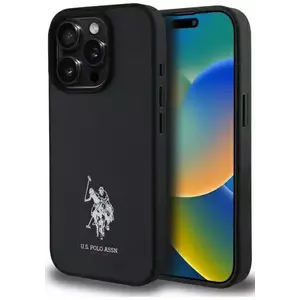 Tok US Polo USHCP15XPGEK iPhone 15 Pro Max 6, 7" black Leather Embroidered DH Color (USHCP15XPGEK) kép