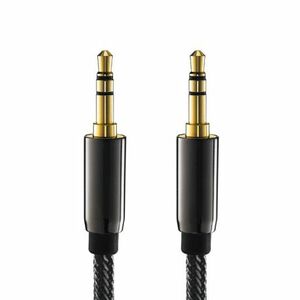 MG audio kábel 3.5mm mini jack M/M 2m, fekete kép