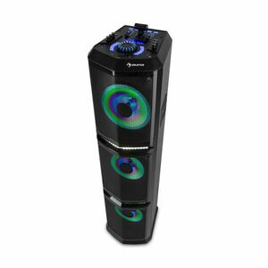 Auna Clubmaster, TripleBeat, Party-Station, max. 250 W, 3 x 10" subwoofer, USB, BT, AUX kép