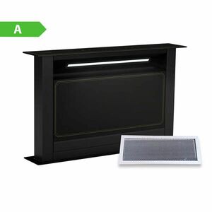 Klarstein Victoria Downdraft digestor, 60 cm, A, 8 úrovní + boost, až do 713, 8 m³/h, 120 W kép