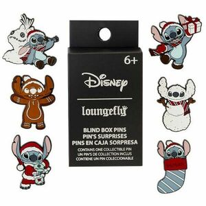 Loungefly Stitch Holiday Blind Box Enamel Pin assorted (Disney) kép