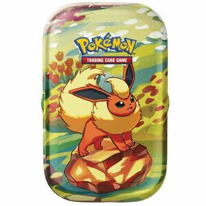 Kártyajáték Pokémon TCG: Scarlet & Violet Prismatic Evolutions Mini Tin Flareon (Pokémon) kép