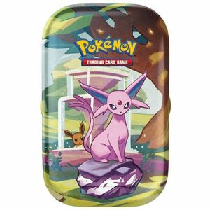 Kártyajáték Pokémon TCG: Scarlet & Violet Prismatic Evolutions Mini Tin Espeon (Pokémon) kép