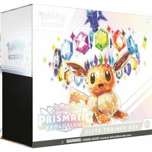 Kártyajáték TCG: Scarlet & Violet Prismatic Evolutions Elite Trainer Box (Pokémon) kép