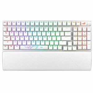 ASUS ROG Strix Scope 2 96 Wireless RGB Gaming Keyboard, ROG RX RED / PBT, US, white kép