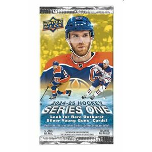 2024-25 Upper Deck Series 1 Hockey Retail Kártyacsomag kép