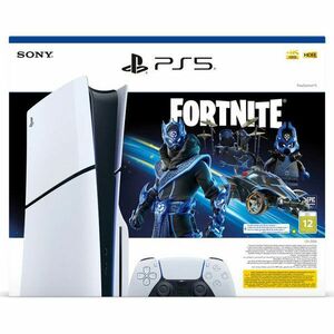 PlayStation 5 (Model Slim Fortnite Cobalt Star Bundle) kép