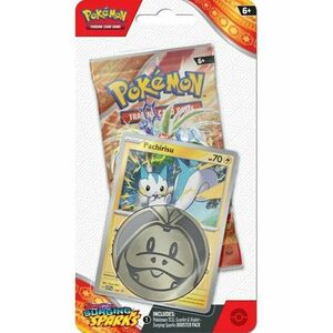 Kártyajáték Pokémon TCG: Scarlet & Violet Surging Sparks Checklane Blister Pachirisu (Pokémon) kép