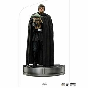 Szobor Luke Skywalker and Grogu The Mandalorian Art Scale 1/10 (Star Wars) kép