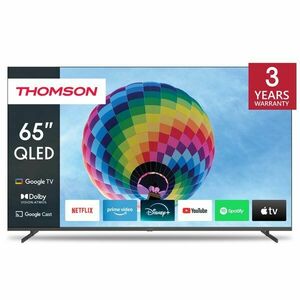 Thomson 65QG4S14 QLED Google TV kép