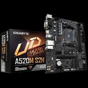 Gigabyte A520M S2H, AMD A520, AM4, 2xDDR4, 1xD-Sub, mATX kép