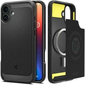 Rugged Armor Apple iPhone 16 Plus MagSafe case matt black (ACS08087) kép
