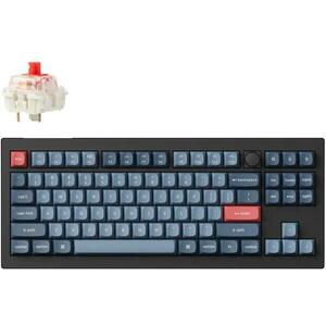 V3 Max QMK Carbon Black Gateron Jupiter Red Switch (V3M-D1) kép