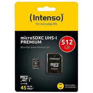 microSD Premium 512GB C10/UHS-I 3423493 kép