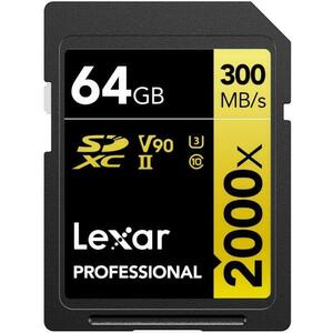 Professional 2000x microSDXC 64GB C10/UHS-II (LSD2000064G-BNNNG) kép