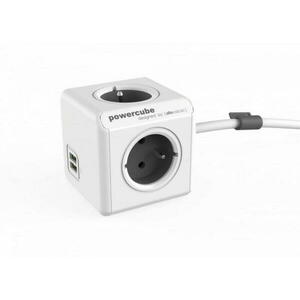 PowerCube Extended + 2 USB 1, 5 m (2402GY) kép