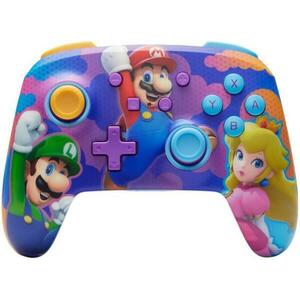 Enhanced Wireless Controller for Nintendo Switch Super Mario Color Splash Heroes (NSGP0287-01) kép