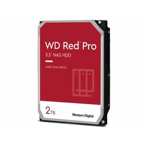 Western Digital Red Pro NAS 3.5 SATA3 HDD, 2TB (WD2002FFSX) kép