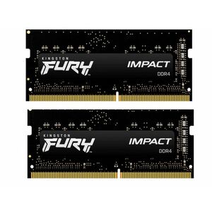 KINGSTON FURY Impact 32GB (Kit of 2) DDR4 2666MHz CL15 notebook memória (KF426S15IB1K2/32) kép