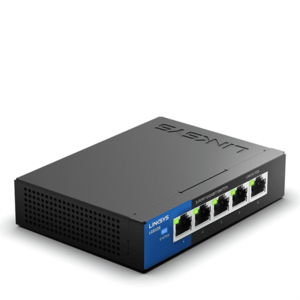 Linksys LGS105 5-portos üzleti asztali gigabites switch (LGS105-EU-RTL) kép