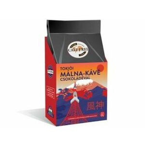 Cafe Frei Tokiói Csokis Málnakávé szemes kávé 125g kép